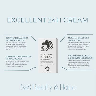 Cosmedicos Excellent 24H Cream 50ml met paardenmelk