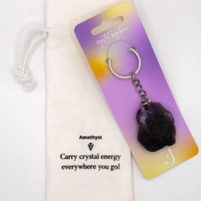 Sleutelhanger Amethist