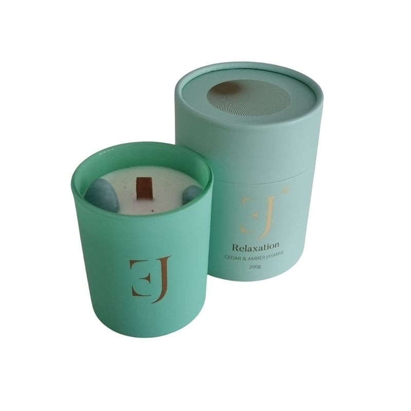 Crystal candle relaxation Exclujess