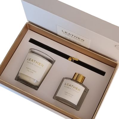 Vanilla &amp; Coconut leather feel gift pack Exclujess