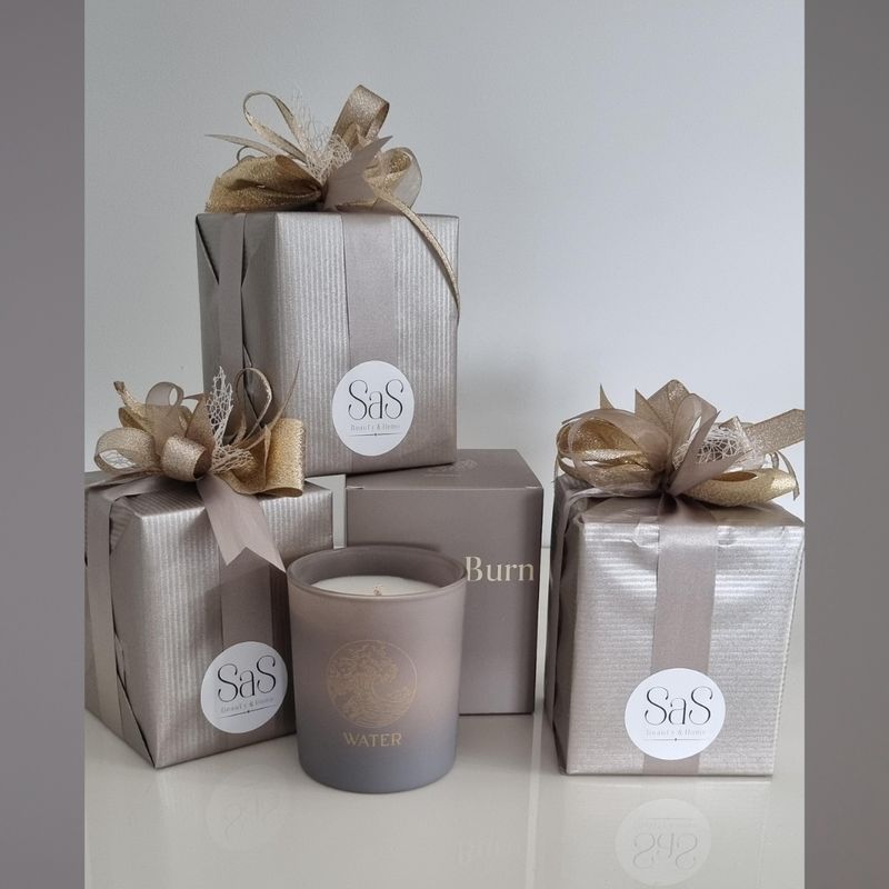 Traditionals Geurkaars WATER  geschenk