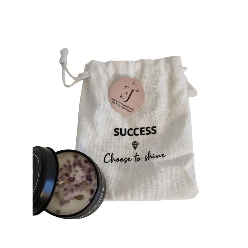 Quote kaars in blik – Choose to shine (klein formaat) Exclujess
