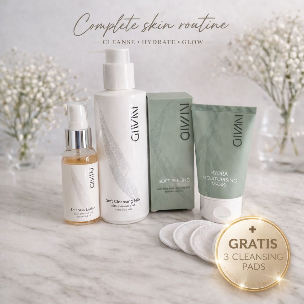 Pakket Extra Gelaatsreiniging + GRATIS cleansing pads