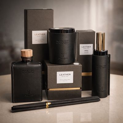 Nordic pine black leather feel roomspray