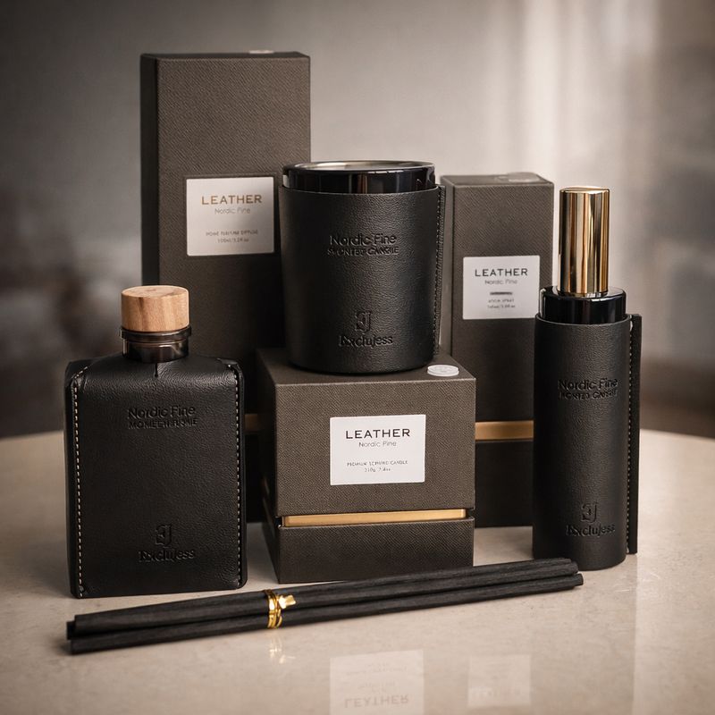 Leder Geurstokjes – Nordic Pine