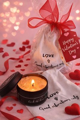 Valentijn Quote kaars Love
