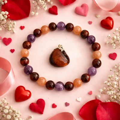 Valentijn juwelenset Tri Color