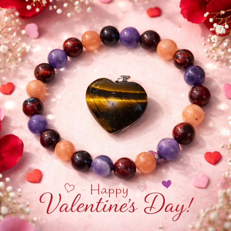 Valentijn Juwelenset Tijgeroog