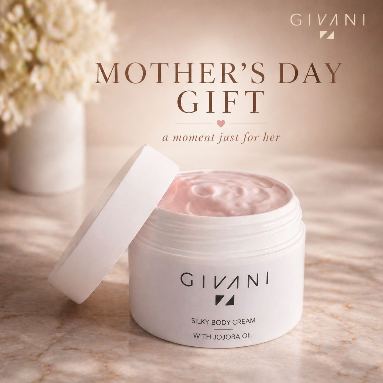 Moederdag Silky Body Cream