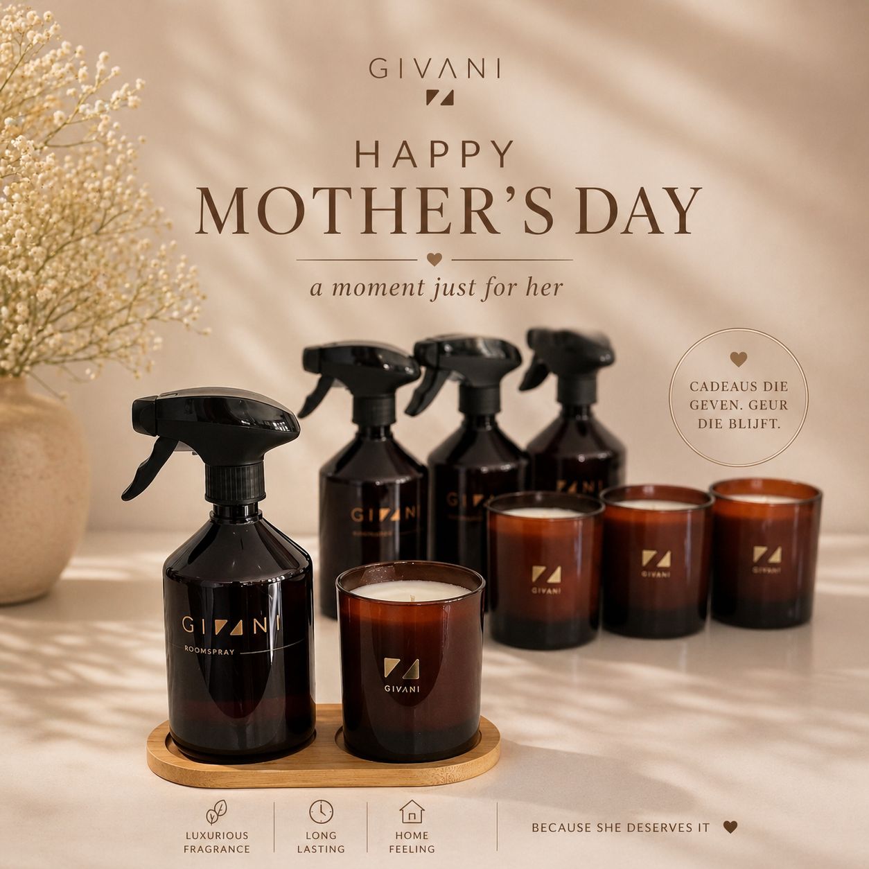 Moederdag Combi Santal Silence