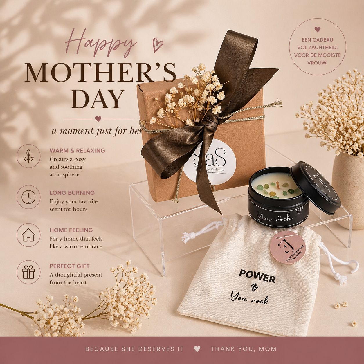 Moederdag Mini Power Aventurijn