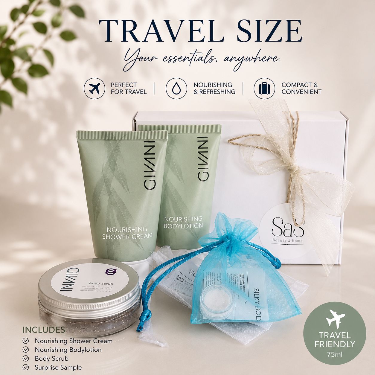Travel Set Body Scrub