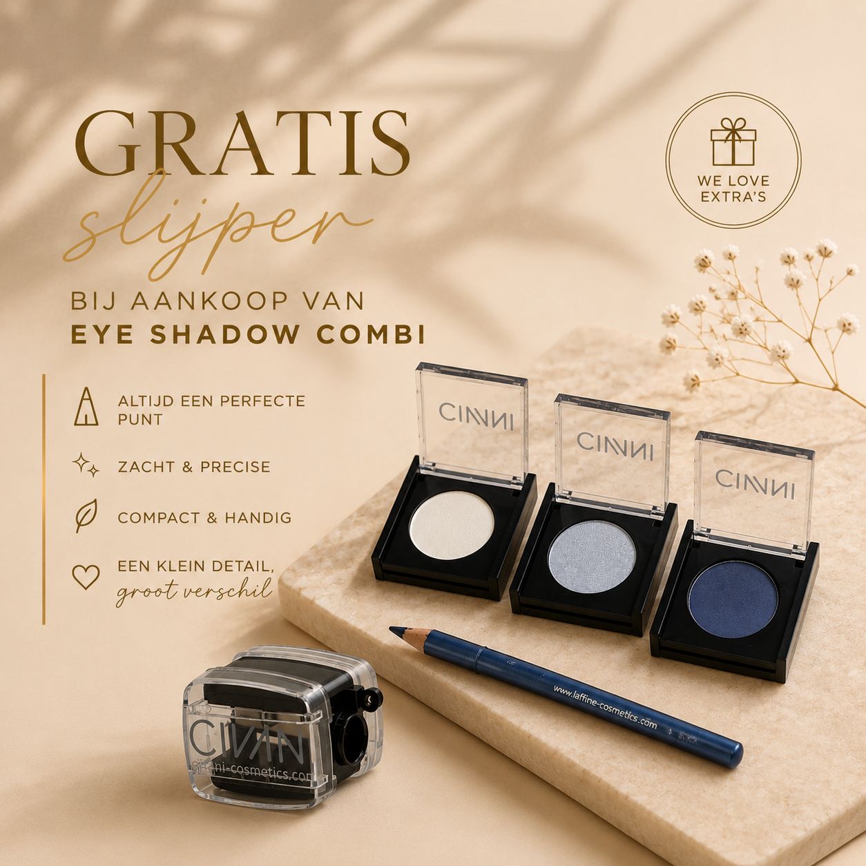 Mineral Eye Shadow Combi - Blue Eyes