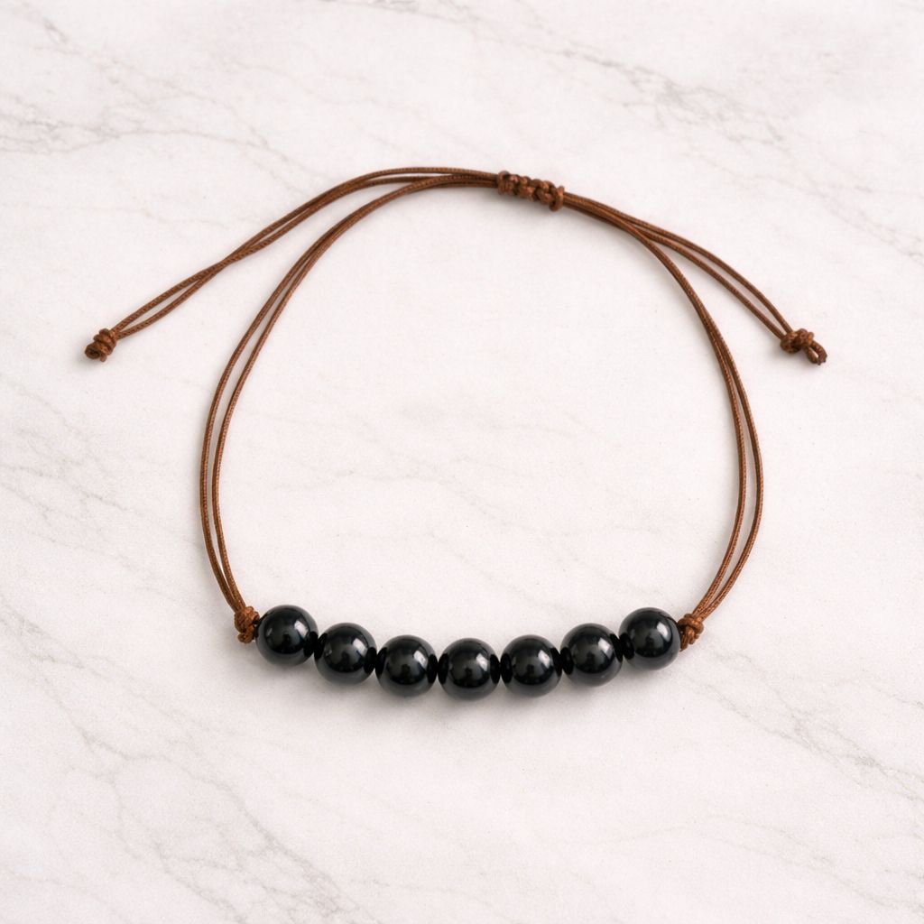 Armband zwarte toermalijn