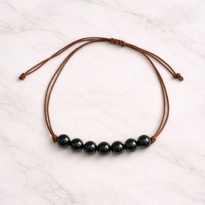 Armband zwarte toermalijn