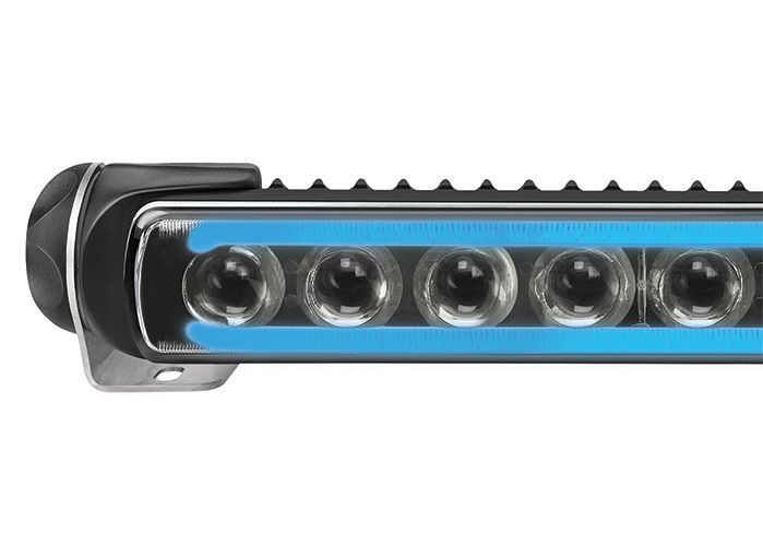 Led Bar - Hella Marine Sea Hawk 470 Ledbar - Zwarte behuizing - Blauw Standlicht