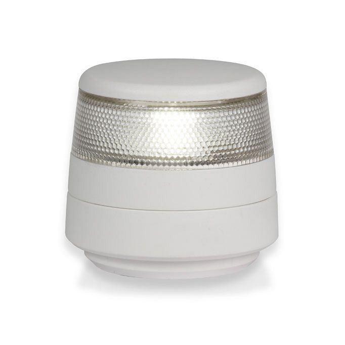 Ankerlicht Navigatielamp - Hella Marine NaviLED Compact - 360° - Oppervlaktemontage - Witte Behuizing