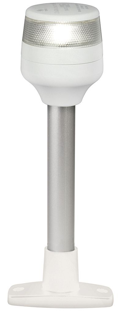 Ankerlicht Navigatielamp - Hella Marine NaviLED PRO - 360° - Vaste Paal 205 mm - Witte Behuizing Ankerlicht Navigatielamp - Hella Marine NaviLED PRO - 360° - Vaste Paal 205 mm - Witte Behuizing