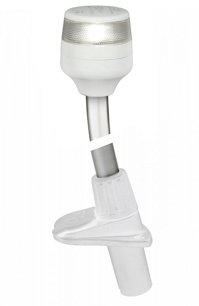 Ankerlicht Navigatielamp - Hella Marine NaviLED PRO - 360° - Plug-In Paal 1080 mm - Witte Behuizing Ankerlicht Navigatielamp - Hella Marine NaviLED PRO - 360° - Plug-In Paal 1080 mm - Witte Behuizing