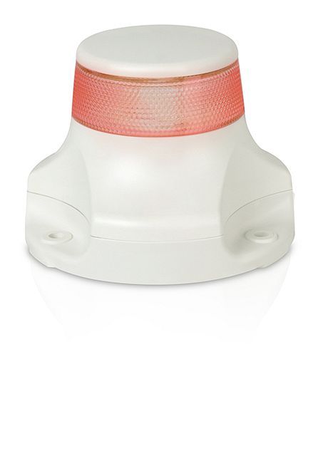 Bakboord Navigatielamp - Hella Marine NaviLED PRO - 360° - Oppervlaktemontage - Witte Behuizing