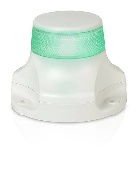 Stuurboord Navigatielamp - Hella Marine NaviLED PRO - 360° - Oppervlaktemontage - Witte Behuizing