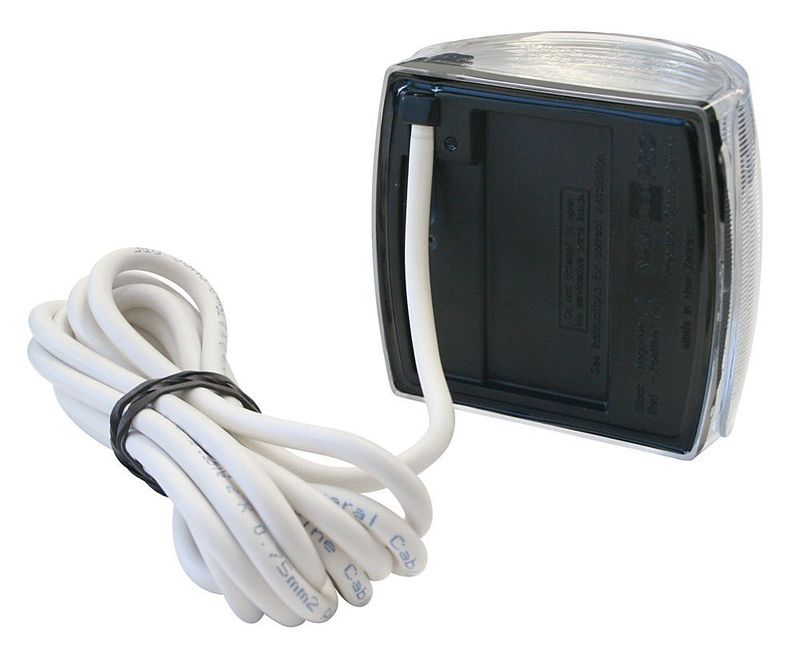 Heklicht Achterlicht Navigatielamp - Hella Marine NaviLED PRO - Witte Behuizing - Ultra Heavy Duty Lens