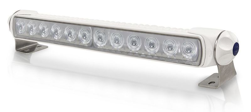 Led Bar - Hella Marine Sea Hawk 350 Ledbar - Witte Behuizing - Spot Licht