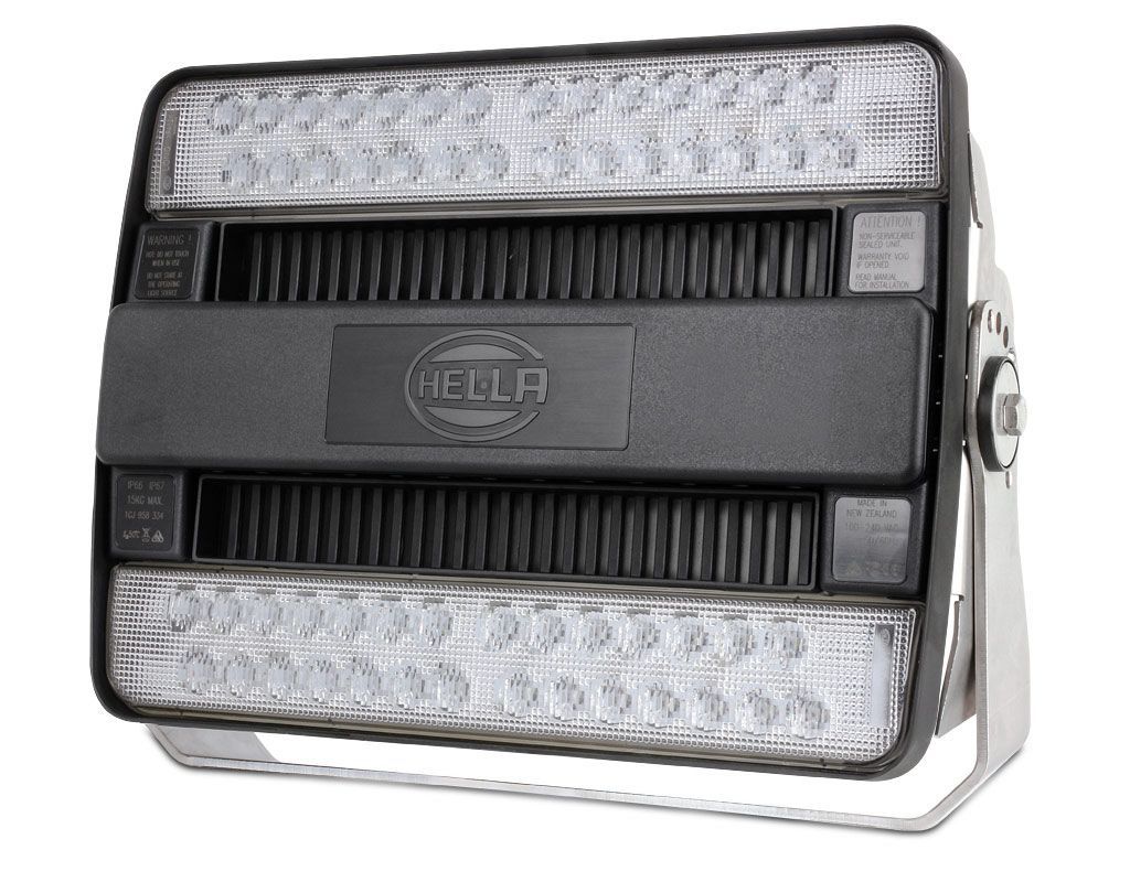 Extra Grote Werklamp - Hella Marine Hypalume 110/230V - Long Range
