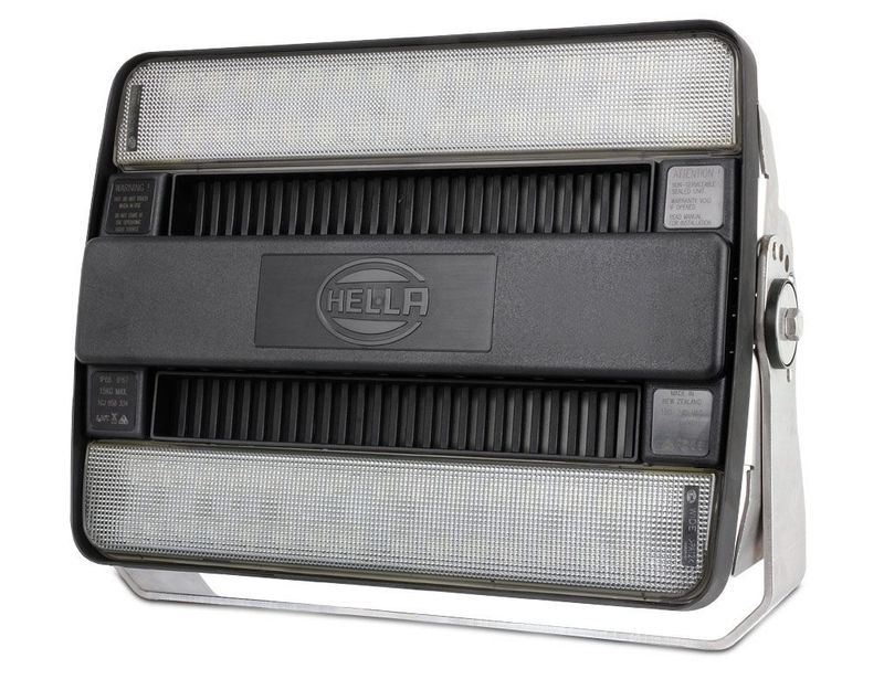 Extra Grote Werklamp - Hella Marine Hypalume 110/230V - Extra Wide