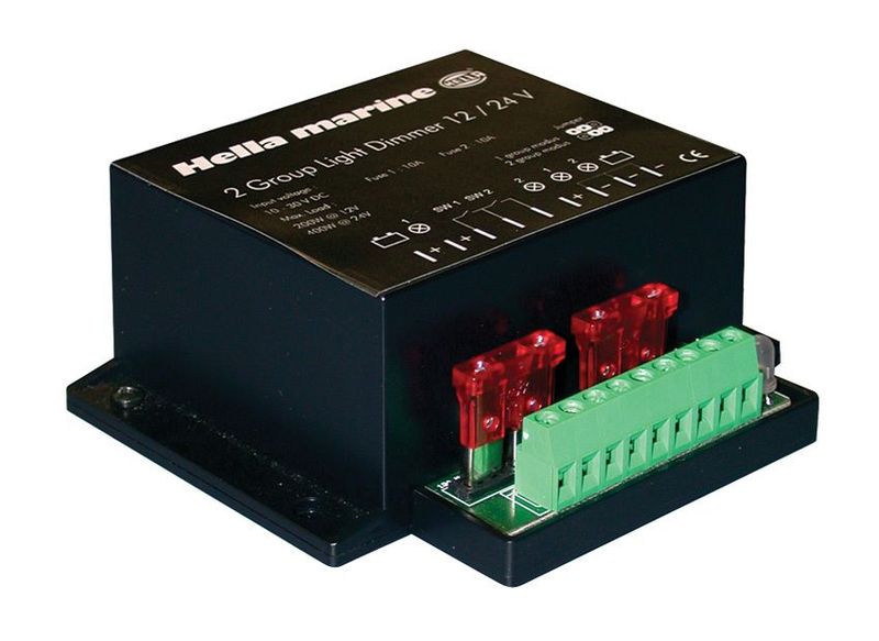 Dimmer 2 Groepen - Hella Marine