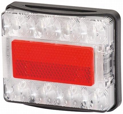Achterlicht Combinatie - Hella Marine - Helder Glas - Rechts Achterlicht Combinatie - Hella Marine - Helder Glas - Rechts