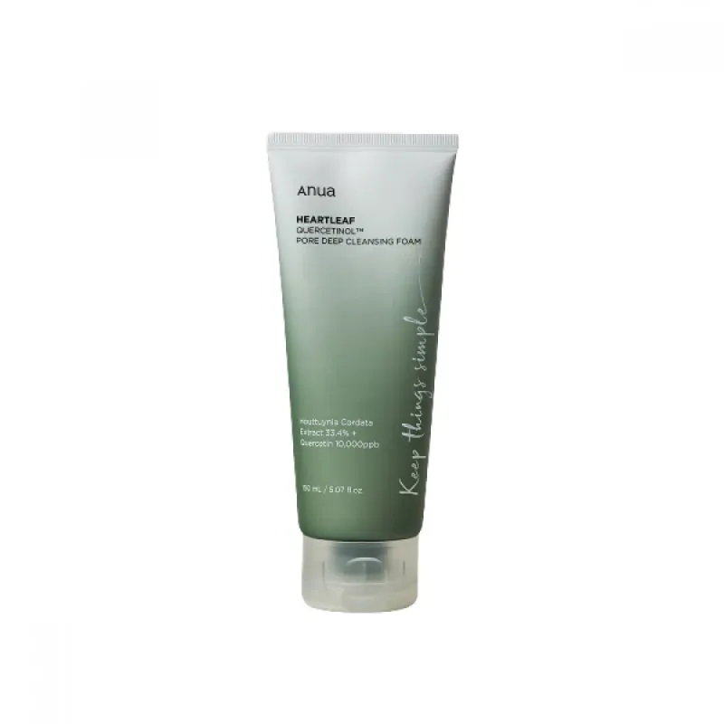 ANUA - Heartleaf Quercetinol Pore Deep Cleansing Foam (150ml)