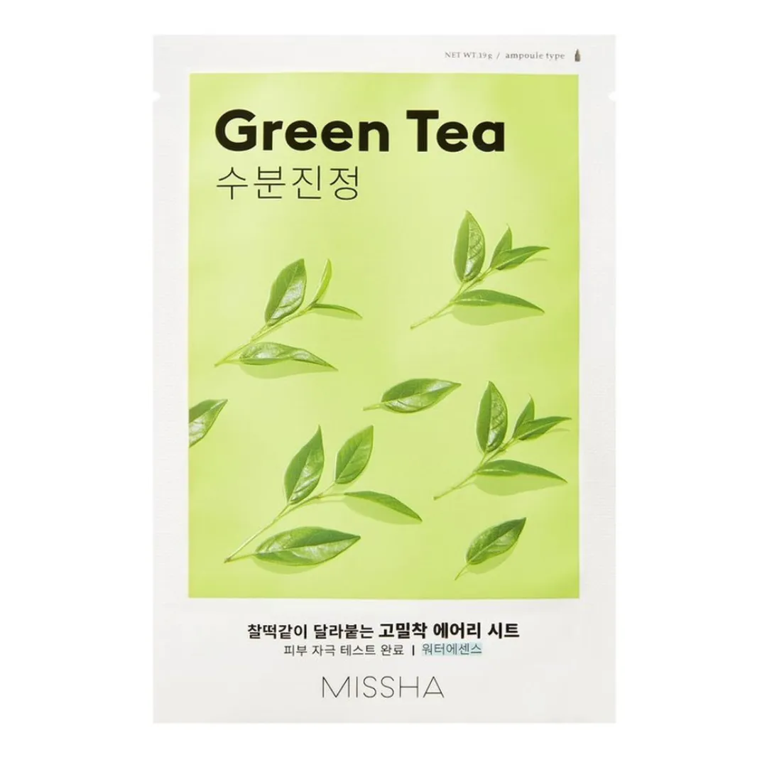 MISSHA - Airy Fit Sheet Mask, Green Tea