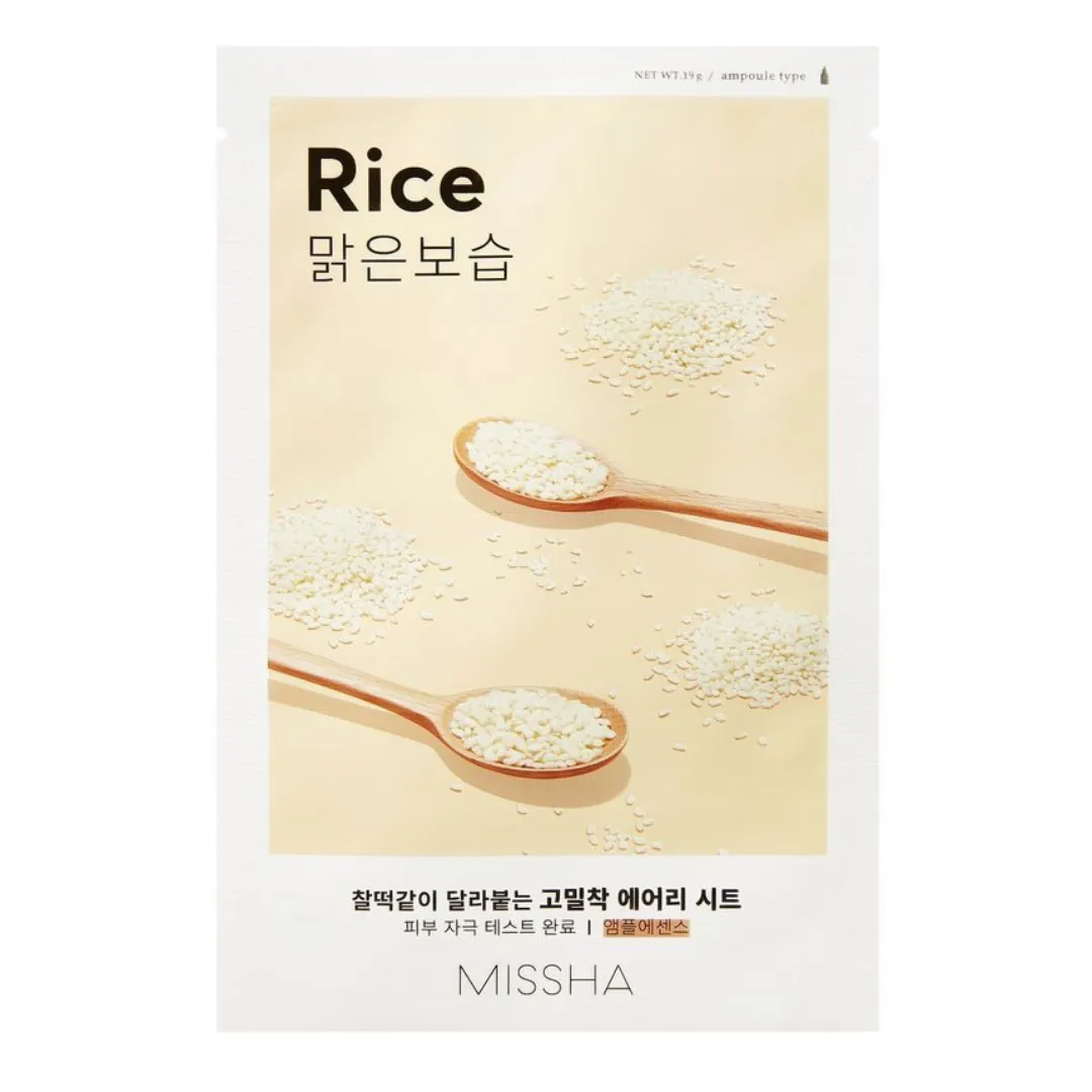 MISSHA - Airy Fit Sheet Mask, Rice