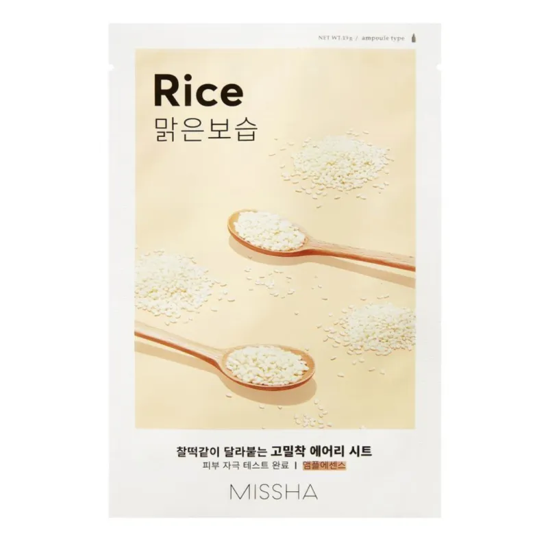 MISSHA - Airy Fit Sheet Mask, Rice