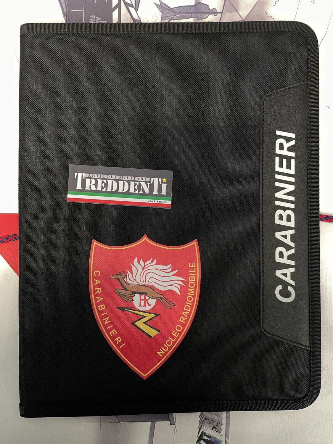 Cartellina porta blocco note Carabinieri Radiomobile