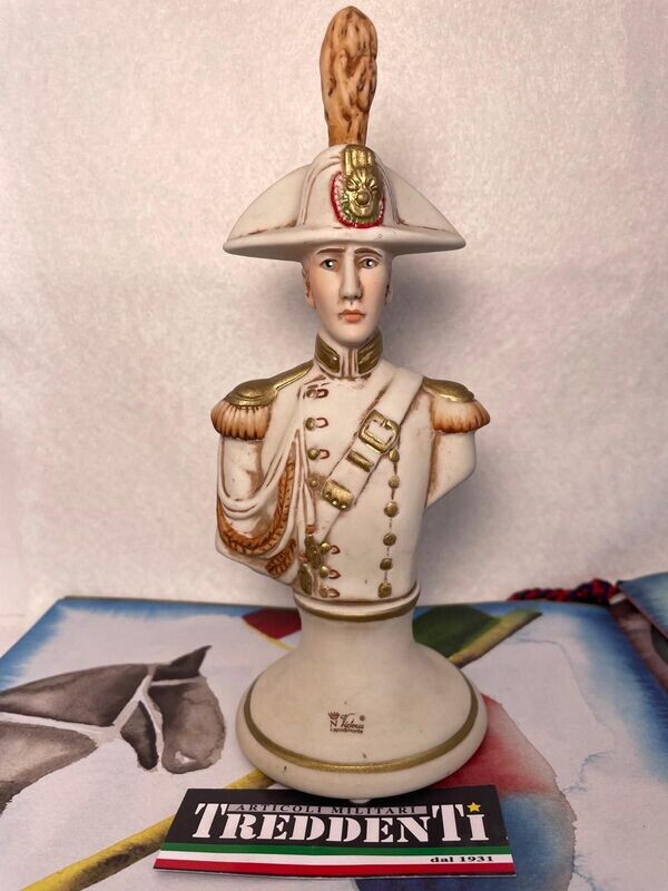 Statua mezzo busto ceramica Carabinieri