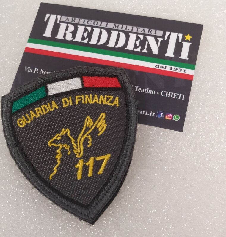 Toppa con velcro GdF 117