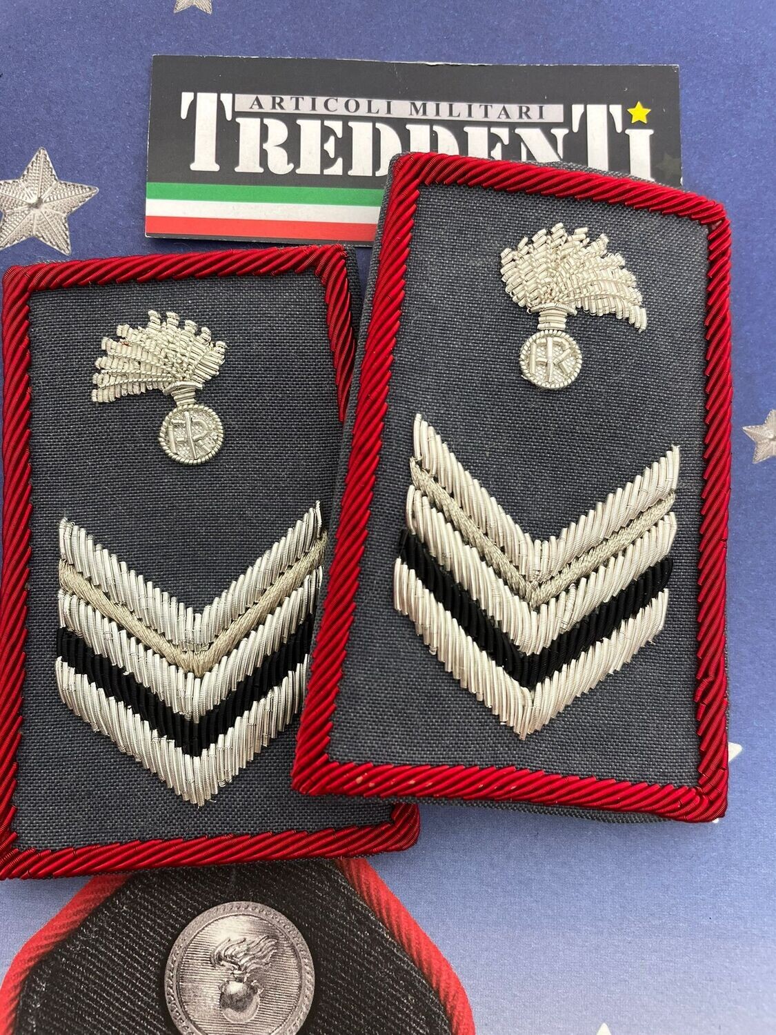 Tubolari Ricamati Estivi Vice Brigadiere
