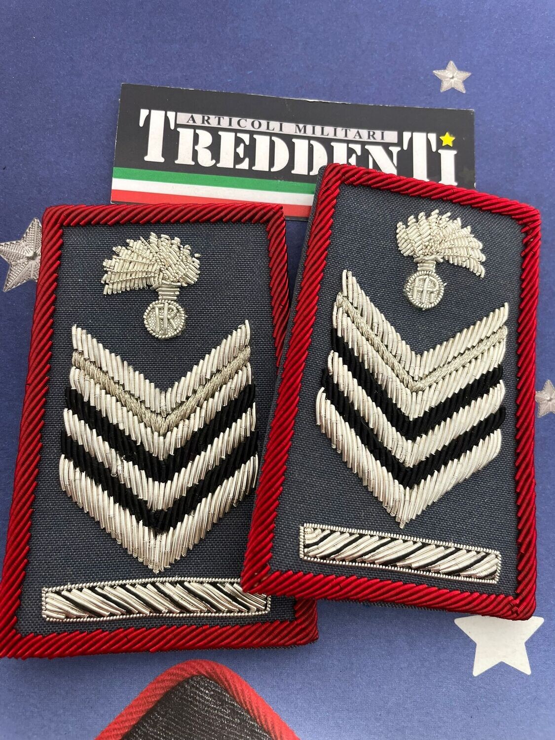 Tubolari Ricamati Estivi Brigadiere Capo