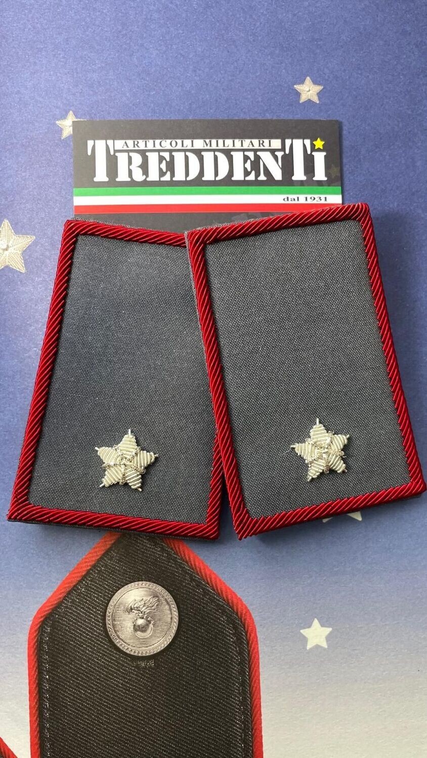 Tubolari Ricamati Estivi Sottotenente Senza Fiamma