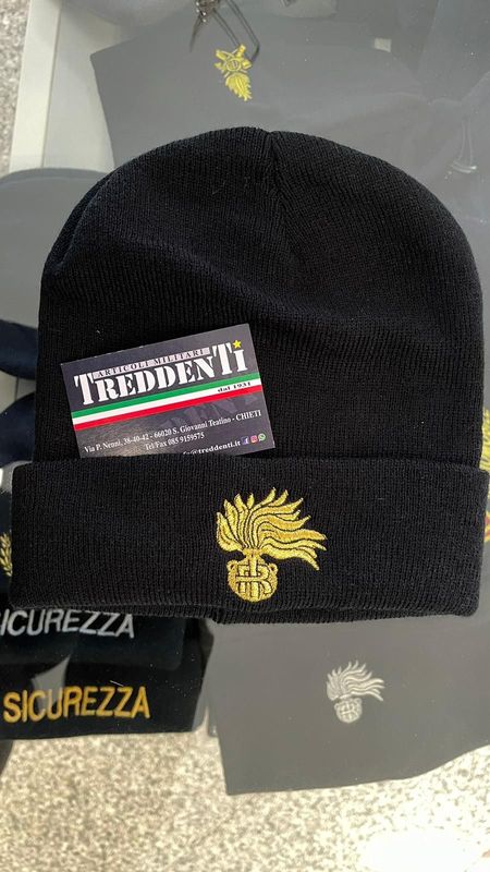 Zuccotto Cappello Berretto Carabinieri CC fiamma oro
