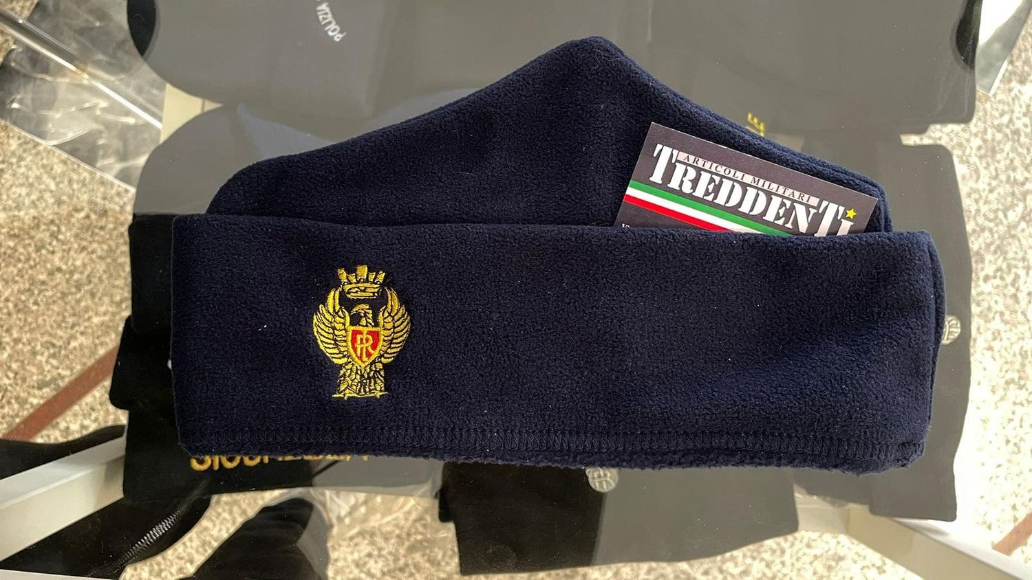 Zuccotto tre punte Polizia di Stato