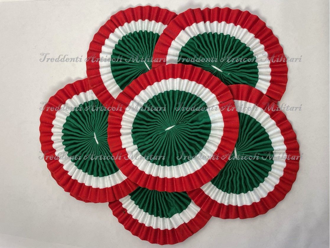 Coccarda tricolore per lucerna