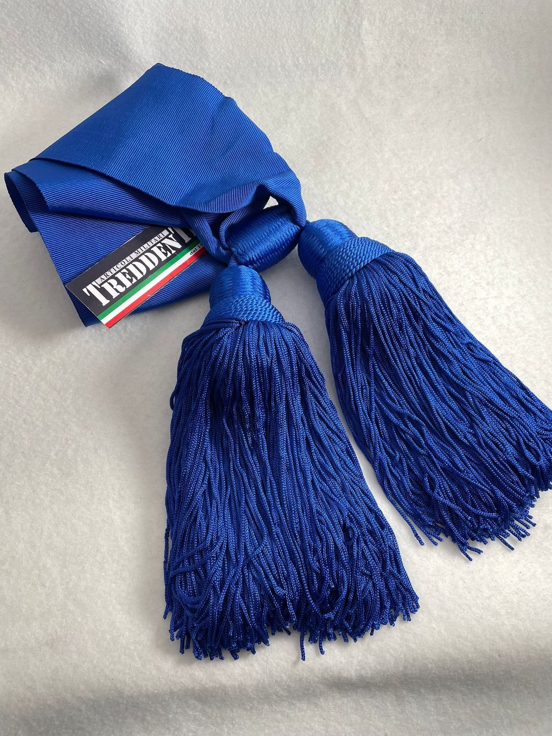 Fascia Azzurra con Frangia Tripolina