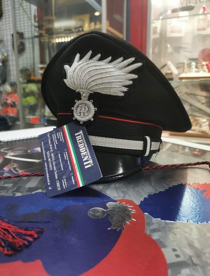 Berretto Vice Brigadiere/Brigadiere/Brigadiere Capo Fiamma Conchiglia