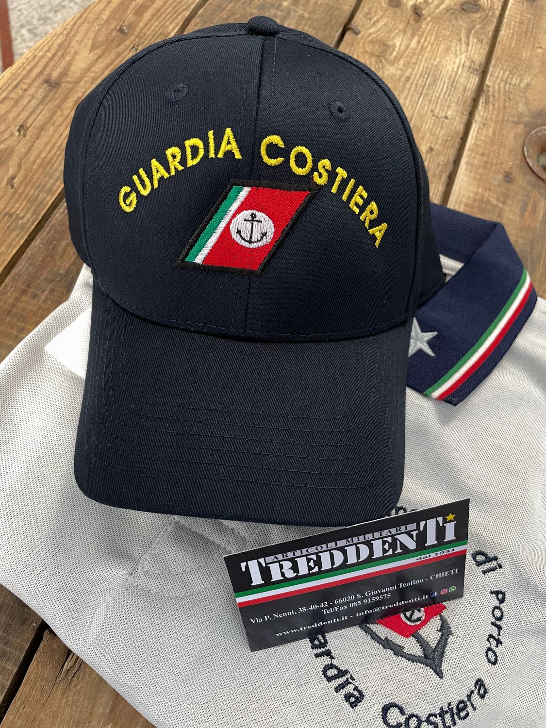 Berretto Baseball Guardia Costiera