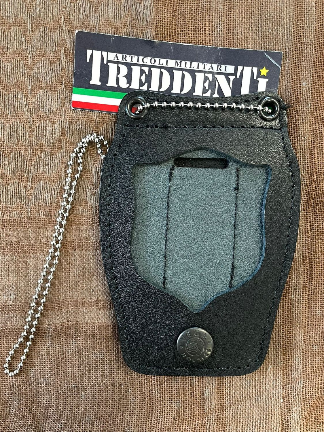Porta placca in pelle Vega Holster 1WB