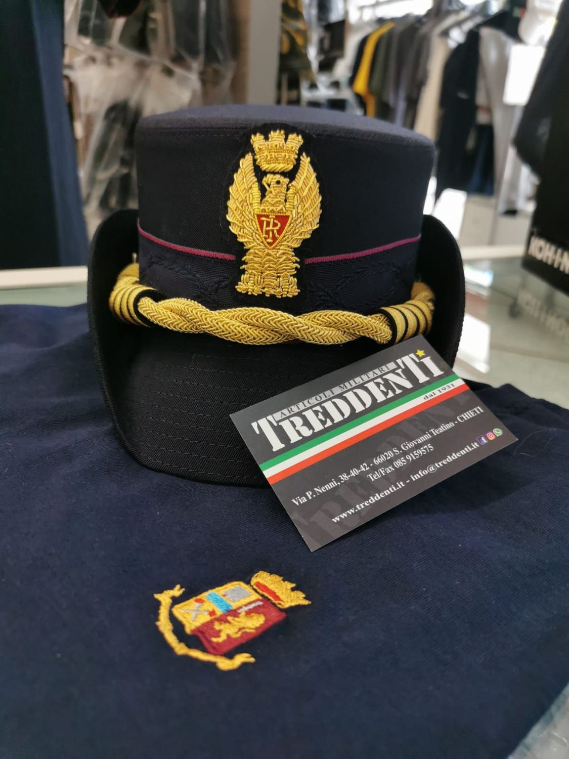 Berretto Donna PS Primo Dirigente Modello Personalizzato