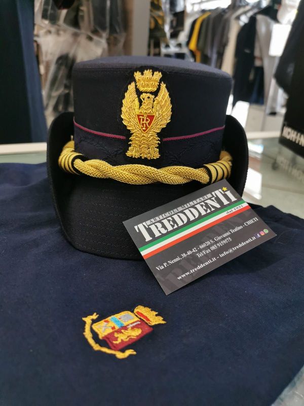 Berretto Donna PS Primo Dirigente Modello Personalizzato